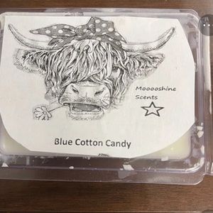 Blue Cotton Candy Wax Bar Melt